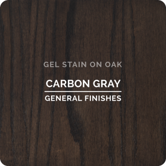 General Finishes Carbon Gray Gel Stain, 1 Quart